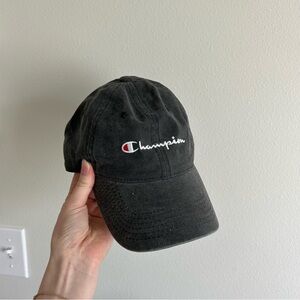 Champion grey vintage inspired cap from urban outfitters